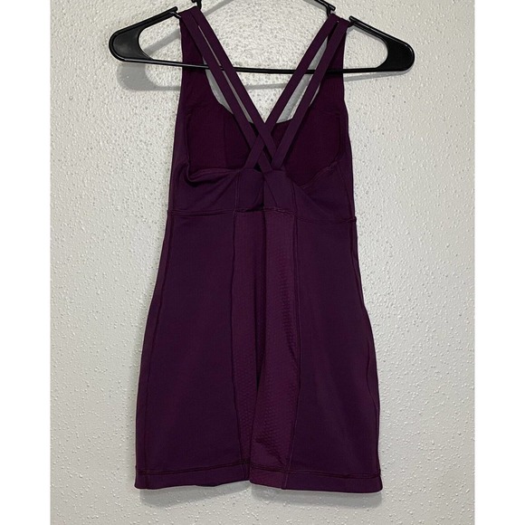 LULULEMON ENERGY top Size XS/S tank Wee Are From Space September Plum - Picture 2 of 11